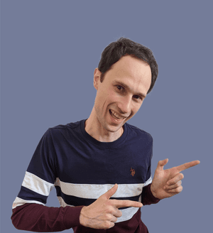 Portrait of David Nowak. A Frontend Developer and Investor