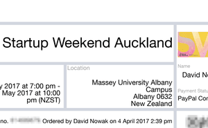 StartUp Weekend Auckland